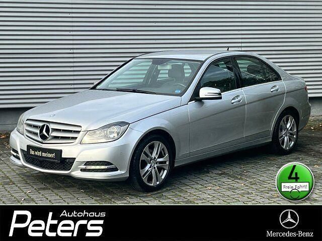 Silber Gebraucht 2013 Mercedes C200 Avantgarde Limousine | 9.980 € (Fairer Preis) - Bild 1/4