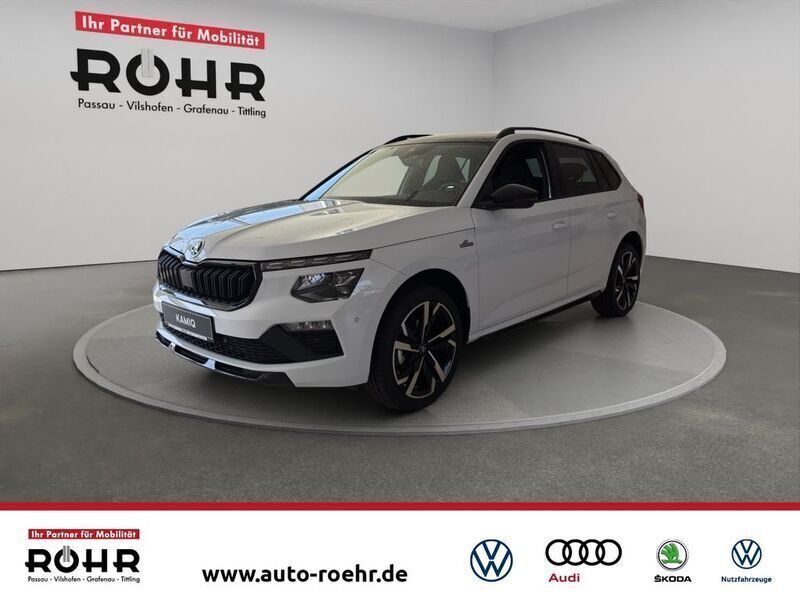Moonweiss metallic Neu 2025 Skoda Kamiq Monte Carlo SUV | 37.490 € (Teuer) - Bild 1/4