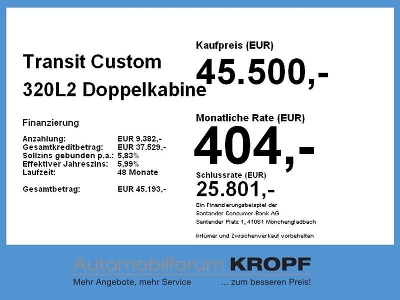 Neu Ford Transit Custom Trend 170 PS (125 kW) 2025 Polarsilber metallic Kombi