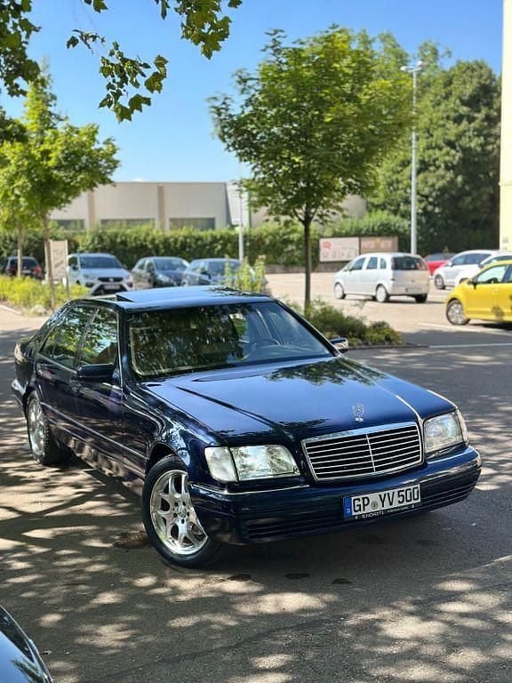 Blau Gebraucht 1997 Mercedes S300 Limousine | 14.500 € (Fairer Preis) - Bild 1/4