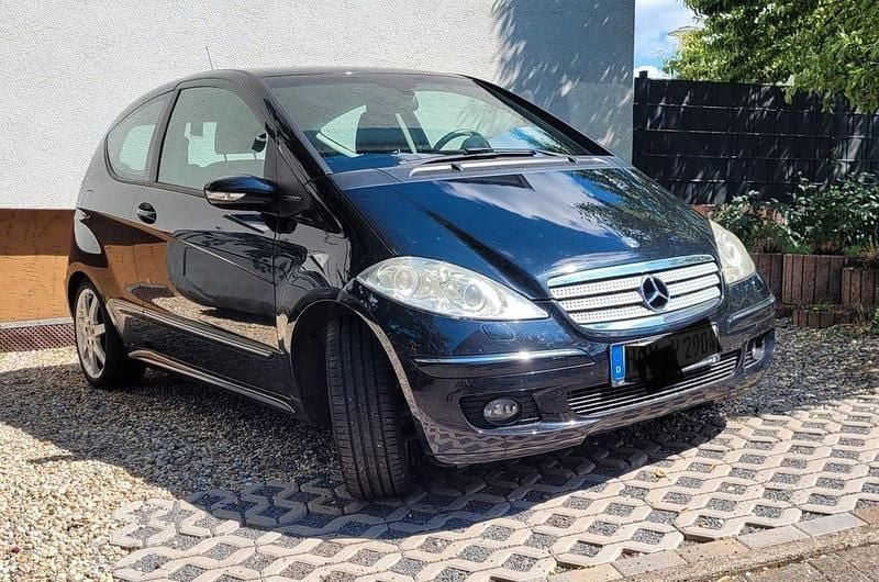 Schwarz Gebraucht 2008 Mercedes A150 Avantgarde Limousine | 3.200 € (Superpreis) - Bild 1/4