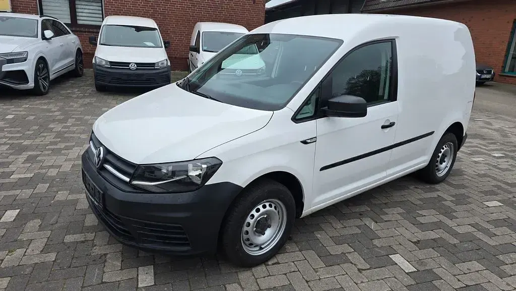 Gebraucht VW Caddy 75 PS (55 kW) 2020 Weiß Van / Kleinbus