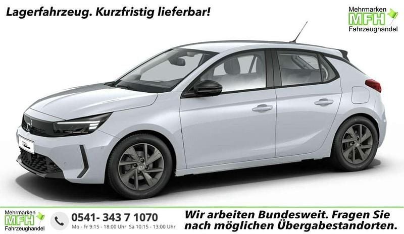 Kontur weiß metallic Neu 2025 Opel Corsa Edition Kleinwagen | 17.674 € (Guter Preis) - Bild 1/4