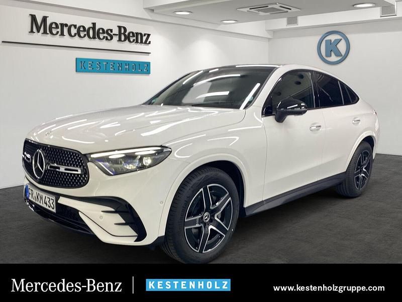 Polarweiß Gebraucht 2024 Mercedes GLC450 AMG Coupé | 84.550 € (Teuer) - Bild 1/4