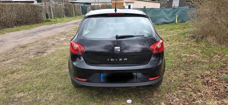 Gebraucht Seat Ibiza 86 PS (63 kW) 2008 Schwarz Kleinwagen