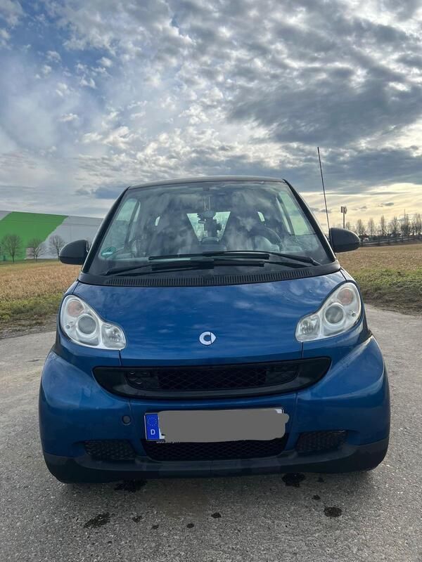 Blau Gebraucht 2008 Smart ForTwo Coupé Kleinwagen | 2.400 € (Guter Preis) - Bild 1/4