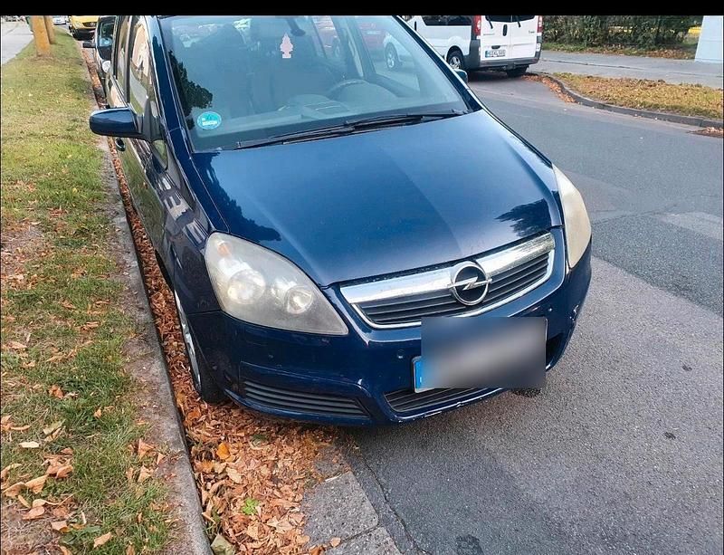 Blau Gebraucht 2005 Opel Zafira Van / Kleinbus | 750 € (Superpreis) - Bild 1/4