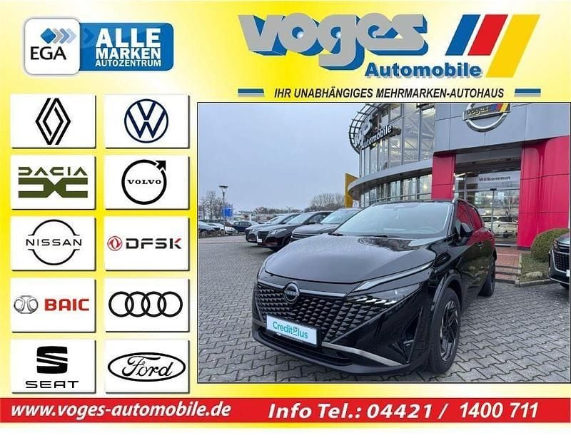 Neu Nissan Qashqai 158 PS (116 kW) 2025 Schwarz metallic SUV