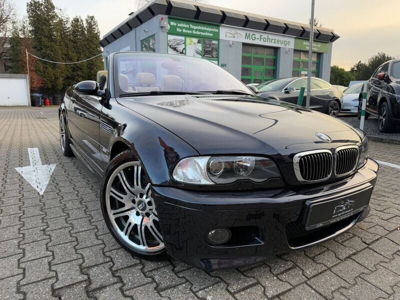 Schwarz Gebraucht 2004 BMW M3 Cabriolet Performance Cabrio | 35.849 € (Superpreis) - Bild 1/4