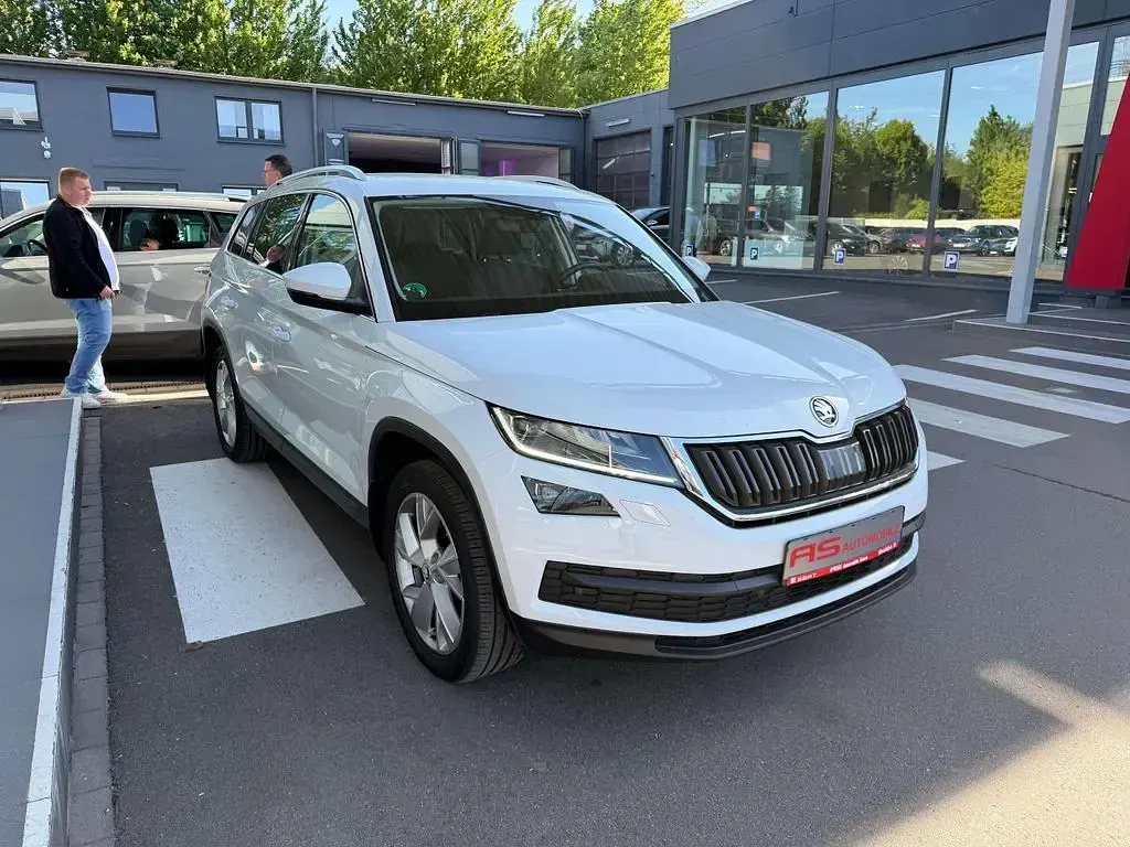 Gebraucht Skoda Kodiaq Style 190 PS (139 kW) 2019 Moonweiß perleffekt SUV