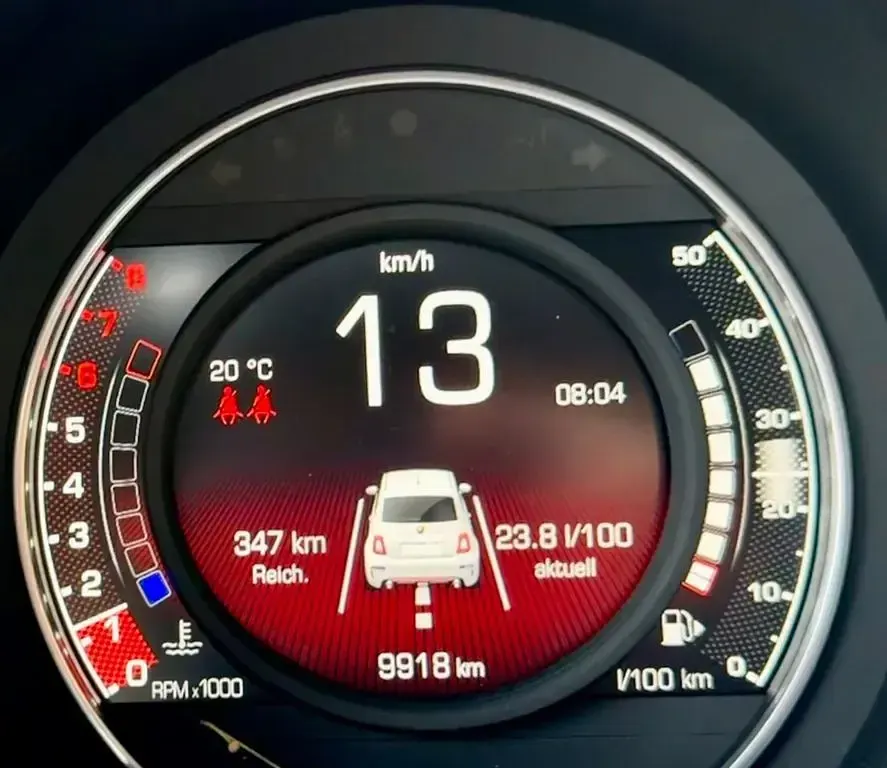 Gebraucht Abarth 595 165 PS (121 kW) 2023 Rot Kleinwagen