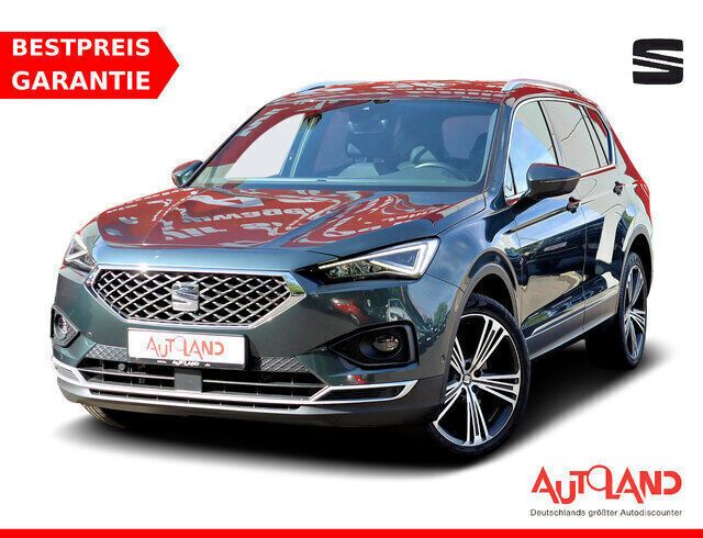 Camouflage grün (metallic) Gebraucht 2019 Seat Tarraco XCELLENCE SUV | 31.950 € (Etwas zu teuer) - Bild 1/4