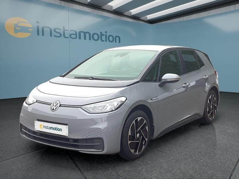 Grau Gebraucht 2021 VW ID.3 Pro Kleinwagen | 21.649 € (Fairer Preis) - Bild 1/4