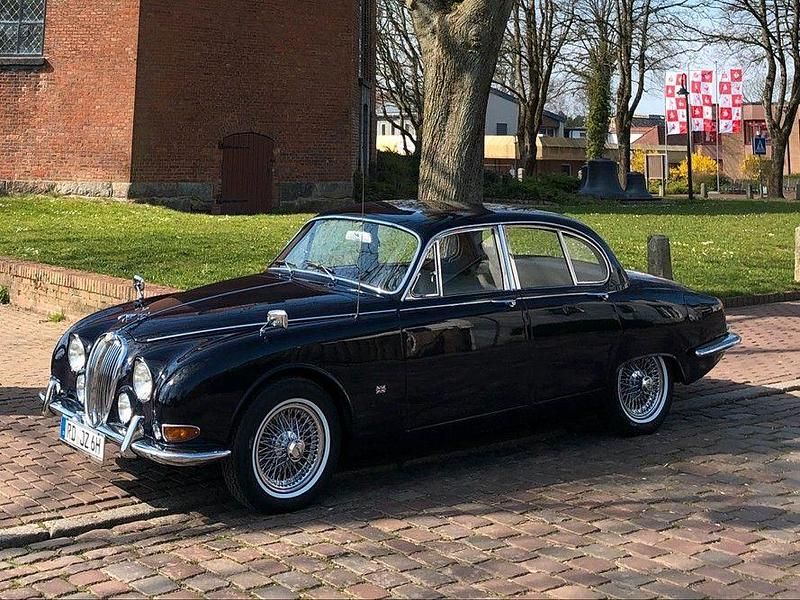 Blau Gebraucht 1966 Jaguar S-Type S Limousine | 15.000 € - Bild 1/4
