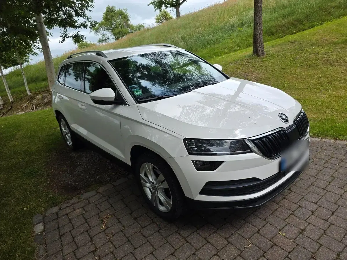 Gebraucht Skoda Karoq Style 150 PS (110 kW) 2020 Weiß SUV