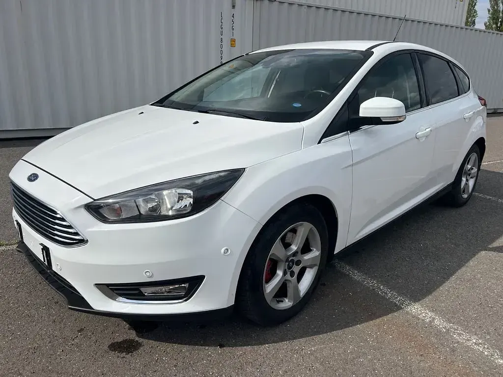 Usata Ford Focus Titanium 150 CV (110 kW) 2015 Bianco Berlina