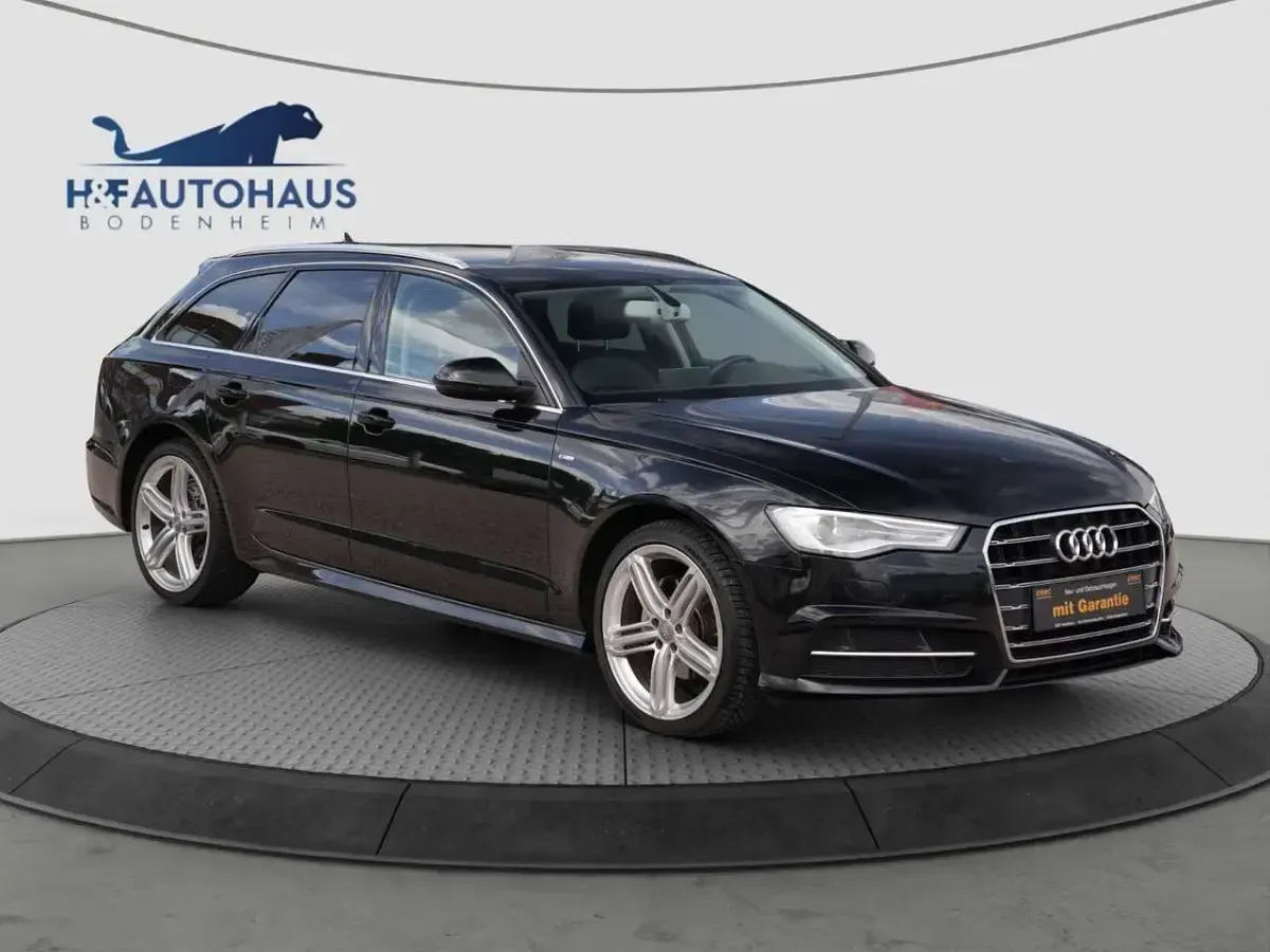 Gebraucht Audi A6 S-Line 190 PS (139 kW) 2018 Schwarz Kombi
