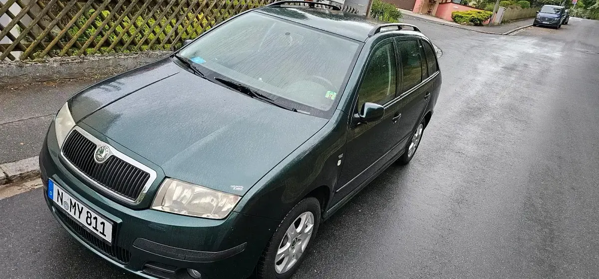 Używany Skoda Fabia Classic 64 KM (47 kW) 2007 Zielony Kombi