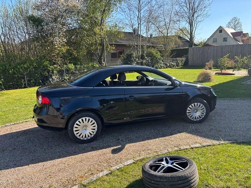 Brugt VW Eos Edition 140 HK (102 kW) 2009 Sort Cabriolet