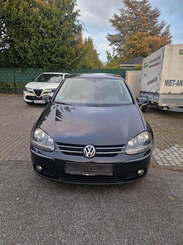 Schwarz Gebraucht 2008 VW Golf V Kleinwagen | 1.500 € (Superpreis) - Bild 1/4