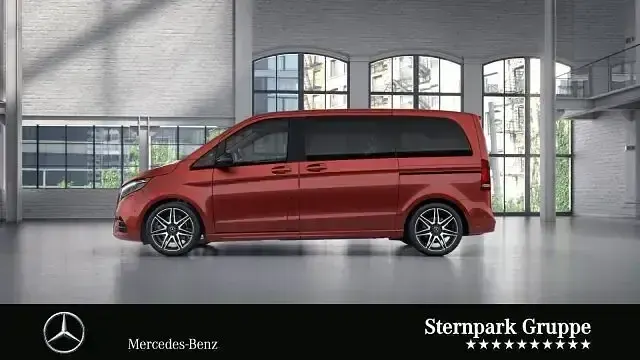Gebraucht Mercedes V300 Avantgarde 237 PS (174 kW) 2022 Rot Van / Kleinbus