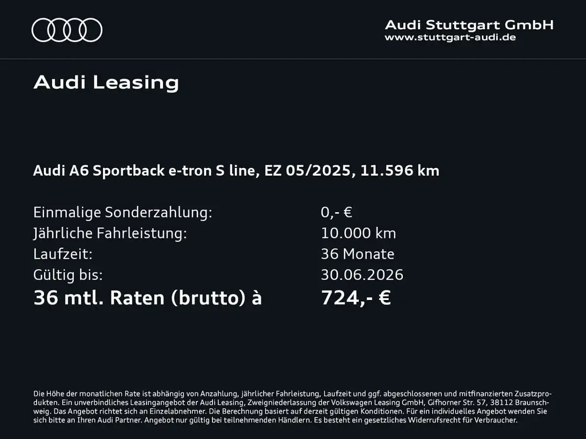 Gebraucht Audi e-tron 314 kW (428 PS) 2025 Mythosschwarz metallic SUV