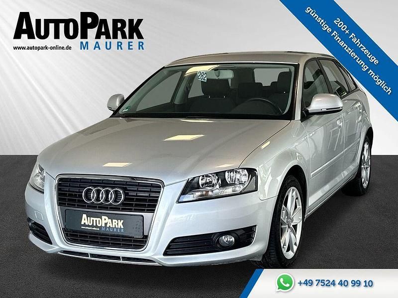 Silber Gebraucht 2010 Audi A3 Sportback Ambition Limousine | 7.498 € (Fairer Preis) - Bild 1/4