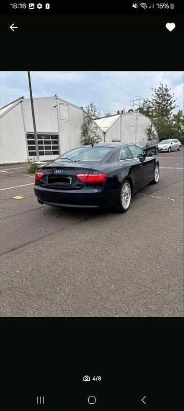 Usata Audi A5 211 CV (155 kW) 2009 Blu Coupé