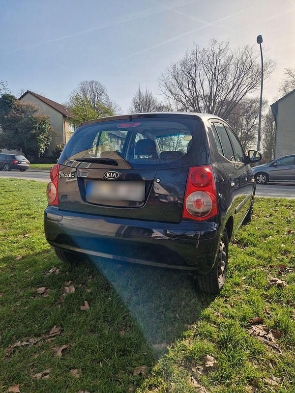 Gebraucht Kia Picanto 65 PS (47 kW) 2008 Schwarz Kleinwagen