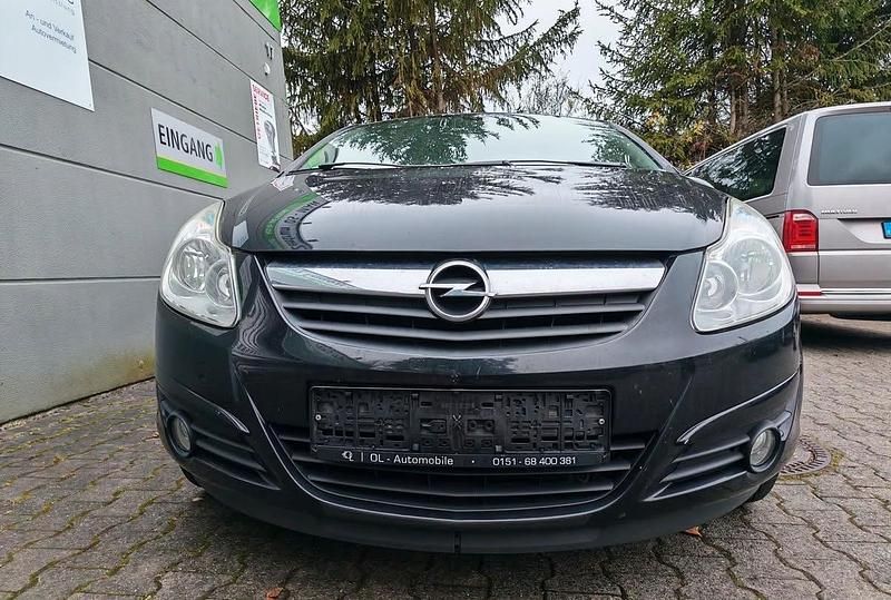Gebraucht Opel Corsa 80 PS (58 kW) 2009 Schwarz Kleinwagen