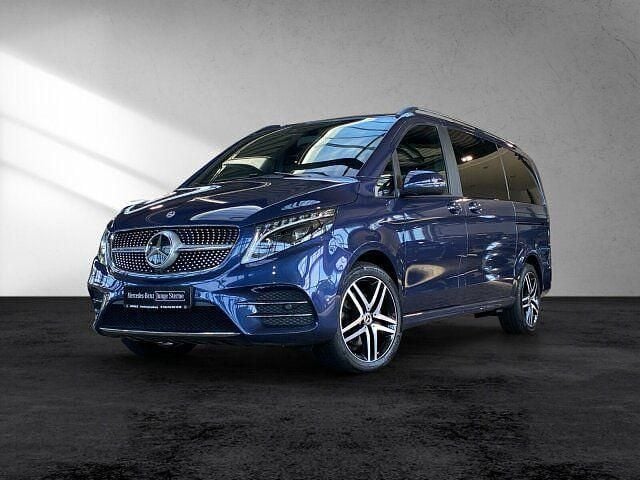 Gebraucht Mercedes V250 AMG line 190 PS (139 kW) 2024 Blau (sodalithblau met.) Van / Kleinbus