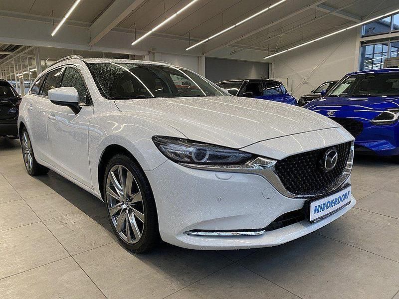 Rhodium white Gebraucht 2024 Mazda 6 Exclusive Kombi | 23.700 € (Guter Preis) - Bild 1/4