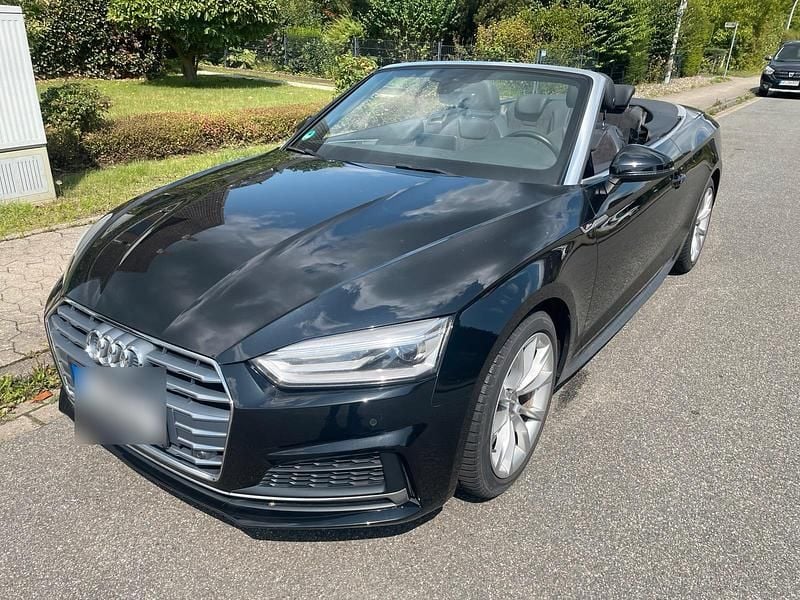 Gebraucht Audi A5 Cabriolet S-Line 150 PS (110 kW) 2018 Schwarz Cabrio