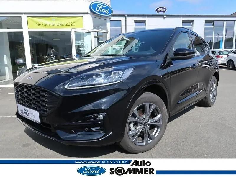 Obsidianschwarz metallic Gebraucht 2022 Ford Kuga ST-Line X SUV | 24.750 € (Fairer Preis) - Bild 1/4