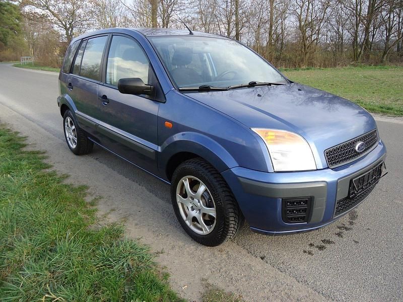 Gebraucht Ford Fusion Fun X 75 PS (55 kW) 2006 Blau Kleinwagen