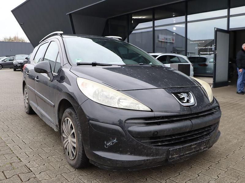 Schwarz Gebraucht 2007 Peugeot 207 Tendance Kombi | 972 € (Superpreis) - Bild 1/4