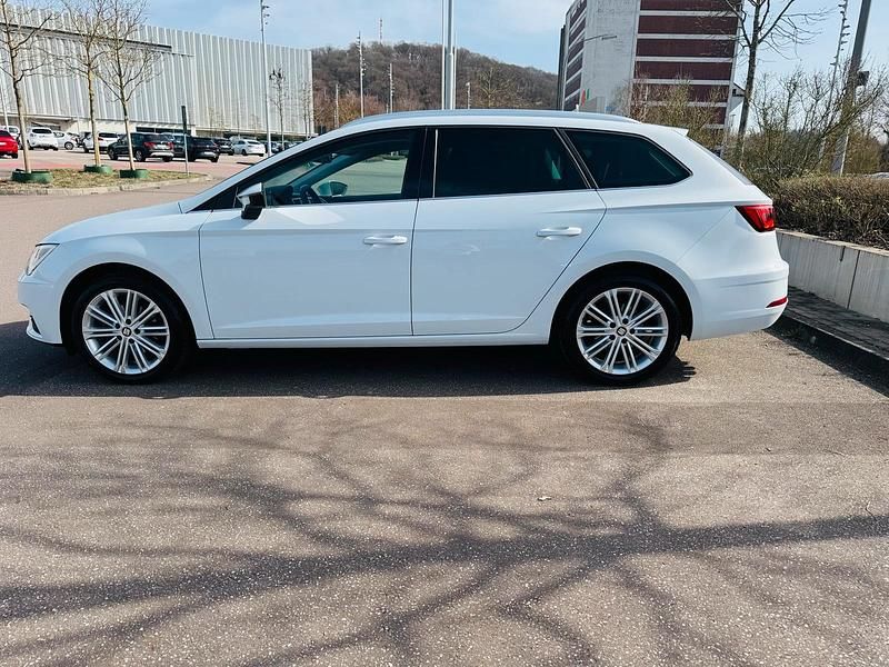 Gebraucht Seat Leon ST XCELLENCE 125 PS (91 kW) 2018 Weiß Kombi