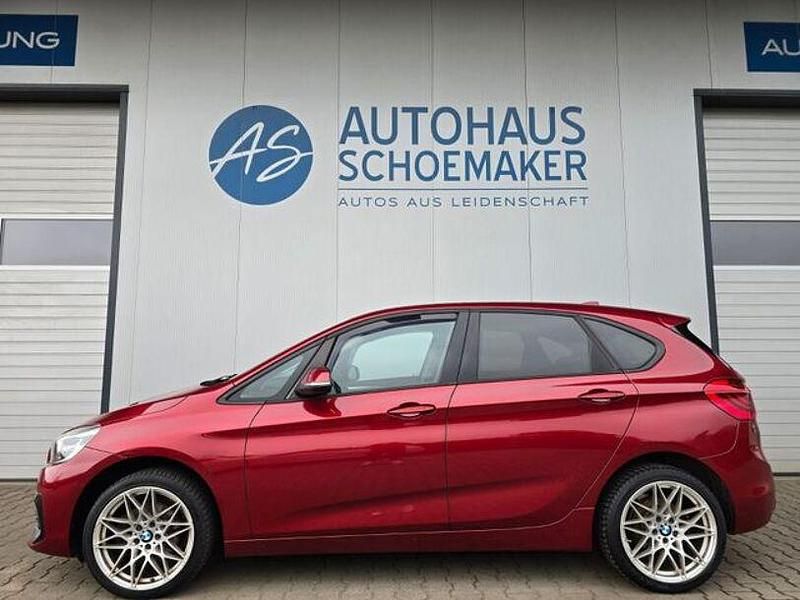 Gebraucht BMW 218 Active Tourer Advantage 150 PS (110 kW) 2019 Rot Van / Kleinbus