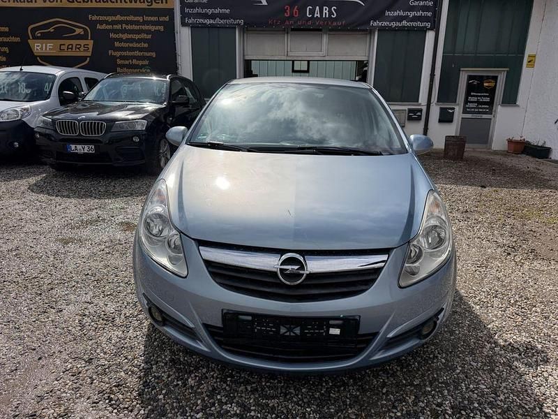 Gebraucht Opel Corsa Edition 80 PS (58 kW) 2007 Blau Kleinwagen