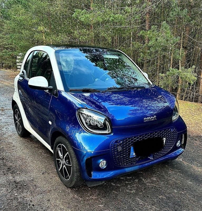 Gebraucht Smart ForTwo Coupé 44 kW (60 PS) 2021 Blau Kleinwagen