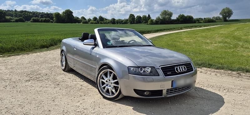 Silber Gebraucht 2004 Audi A4 Cabriolet S-Line Cabrio | 5.699 € (Guter Preis) - Bild 1/4