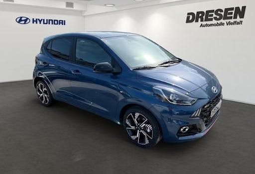 Neu Hyundai i10 N Line 90 PS (66 kW) 2025 Blau Kleinwagen