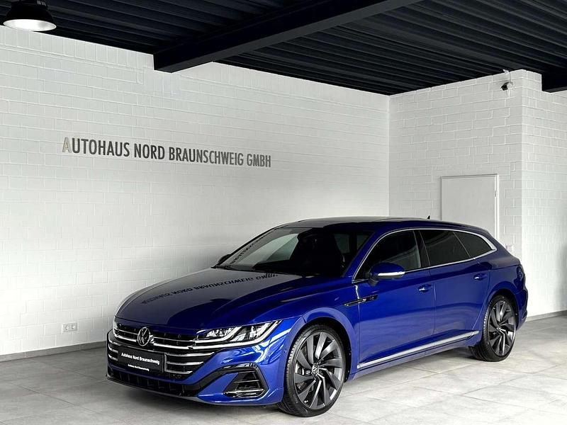 Blau Gebraucht 2021 VW Arteon R-line Kombi | 36.990 € (Fairer Preis) - Bild 1/4