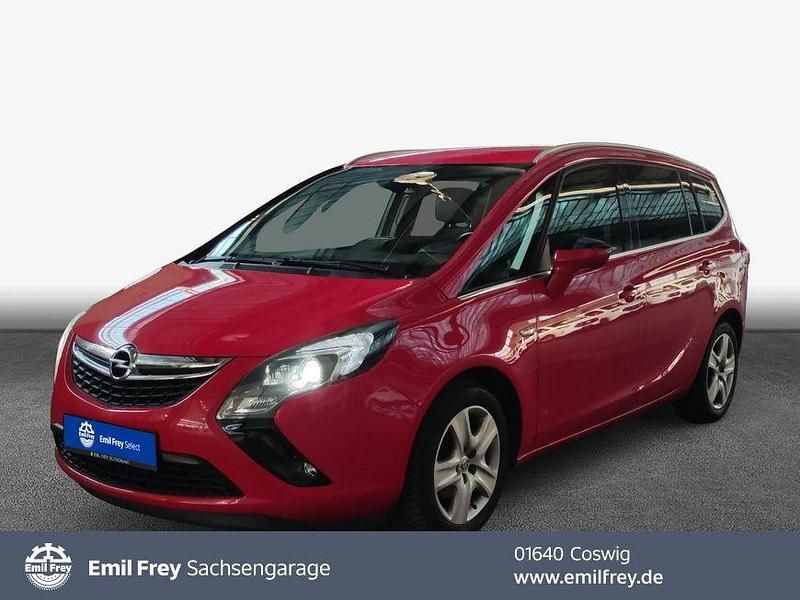 Gebraucht Opel Zafira Tourer 136 PS (100 kW) 2016 Rot Van / Kleinbus