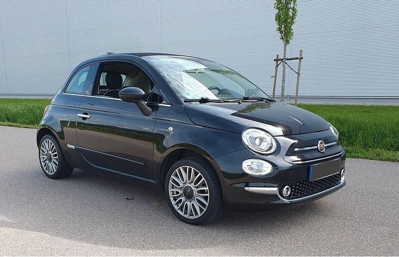 Second-hand Fiat 500C 69 CP (50 kW) 2017 Negru Cabrio