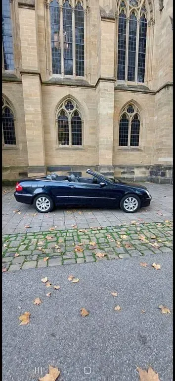 Gebraucht Mercedes CLK200 Elegance 163 PS (119 kW) 2005 Blau Cabrio
