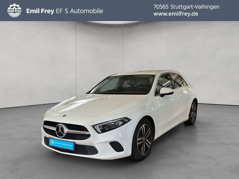 Polar white Gebraucht 2021 Mercedes A200 Progressive Limousine | 26.890 € (Fairer Preis) - Bild 1/4