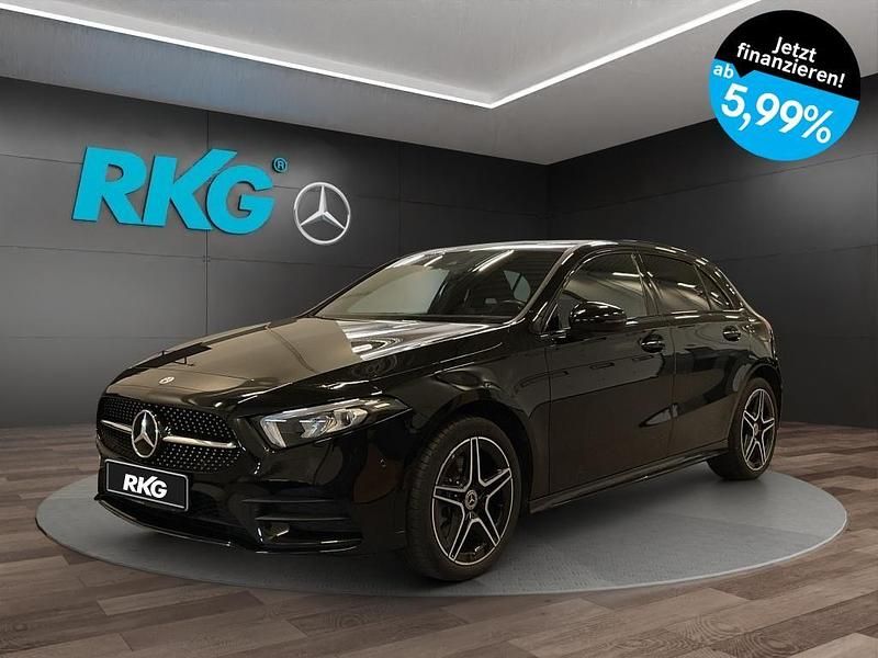 Schwarz Gebraucht 2022 Mercedes A250 AMG Limousine | 26.460 € (Guter Preis) - Bild 1/4