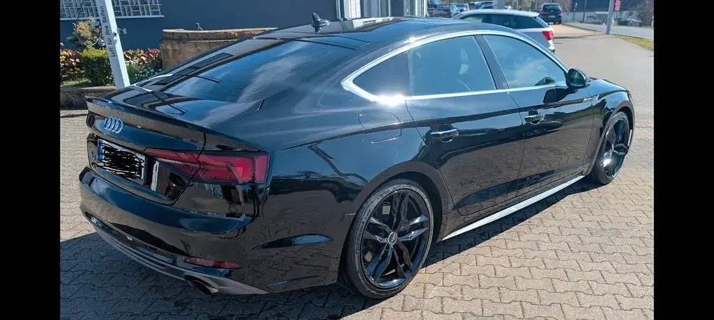 Gebraucht Audi A5 Sportback S-Line 252 PS (185 kW) 2019 Schwarz Kleinwagen
