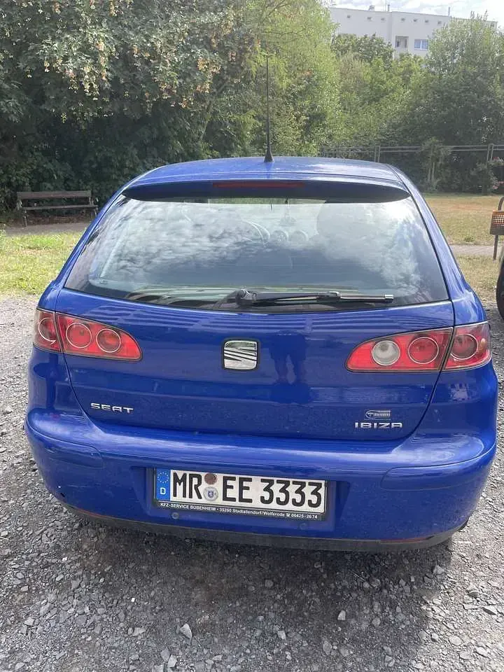 Gebraucht Seat Ibiza 64 PS (47 kW) 2004 Blau Kleinwagen